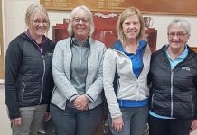 Pleasant day on the course