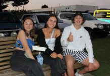 Celebrating the new year in Beachport