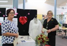 Locals show love for wedding history