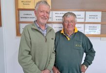 Showers clear for pleasant afternoon