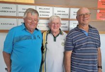 Weather smiles on Millicent greens