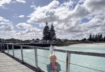 Young fishers test the waters