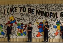 Mindfulness mural completed