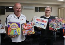 It’s fun and games at the courts