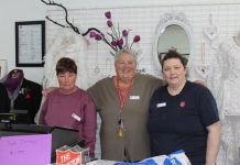 Busy opening day for op shop