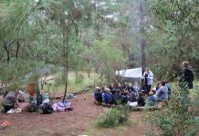 Unique learning for Scrub Day students