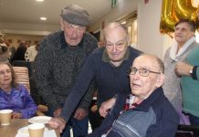 Family celebrate with centenarian