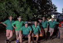 Mates make the trek for Team Cobber