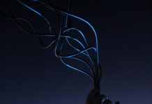 Turning blue for mental health month