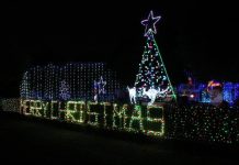 Lighting up the town