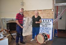 History buffs get their hands dirty