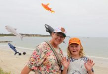 Kites take flight over South East beaches