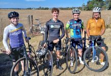 Hot weather greets riders