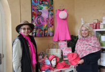 Garden centre turns pink for fundraiser