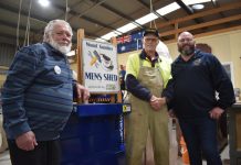 Men’s Shed members meet