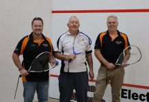 Racquetball to hit the walls