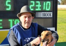 Grandpa still has plenty of spring in his step