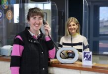 Hearing loop to help customers