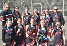 Saints stay undefeated in Under 13 netball