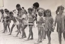 Lining up for a run in the sun