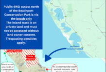 Enthusiasts urged to follow beach boundaries