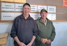 Pleasant day on the greens