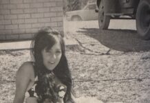 Sunning by the swimming lake