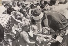 Santa beach visit to Southend