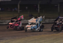 Plenty of action on clay oval