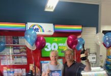 Local lotto winner