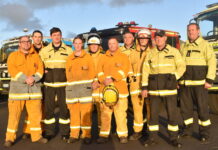 Firefighters recognised
