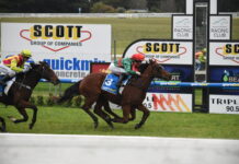 Ran the race of his life