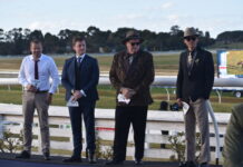 Race goes on despite weather