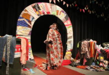 Art takes a turn on the runway