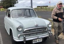 Coastal drive for car club