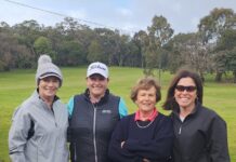 Cold conditions for club championships
