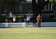 Cricket reduced for day two