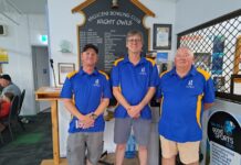 Great night for barbecue and bowls