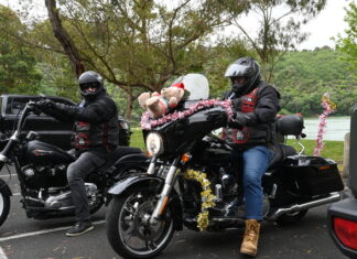 Limestone Coast Toy Run powers through wet weather