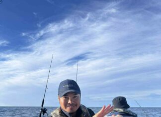 Anglers hit the coast on hot weekend