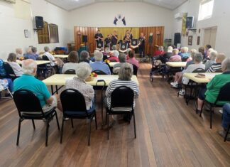 Police Band entertain Over 50s