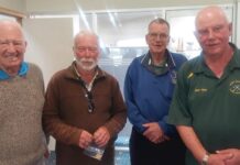 Golfers recieve honours