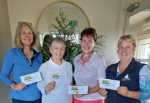 Lucindale women hit the greens