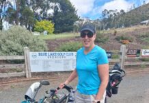 Impressive scores on windy course